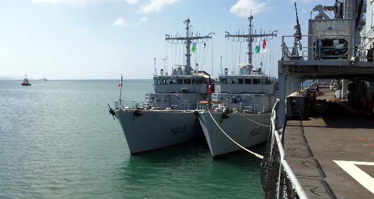 Djibouti poste 9 à couple du Var et de l'Andromède