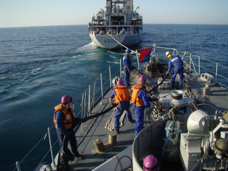 Ravitaillement en flèche en route
