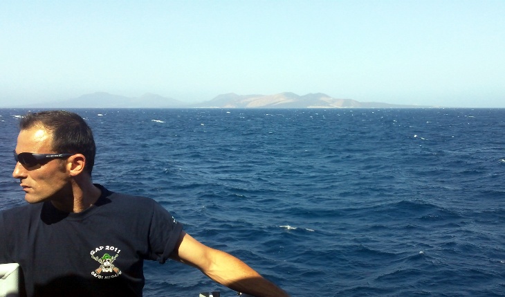 Croix du Sud à proximité des iles Anish